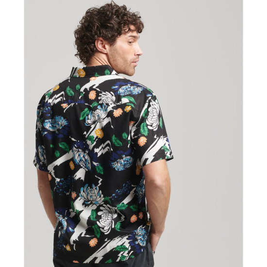 Superdry Ανδρικό πουκάμισο Short Sleeve Hawaiian Shirt